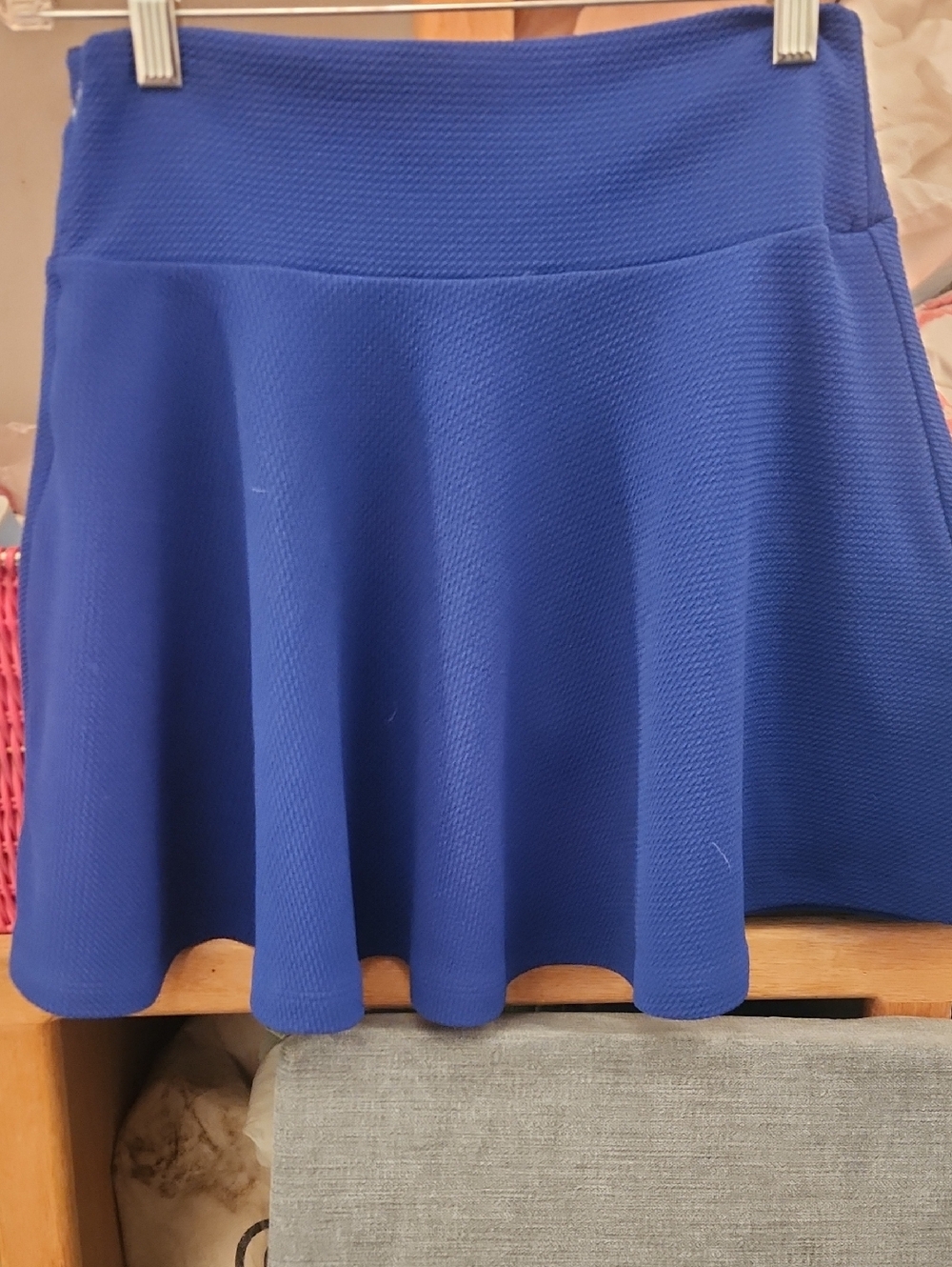 Forever 21 Royal Blue Circle Skirt